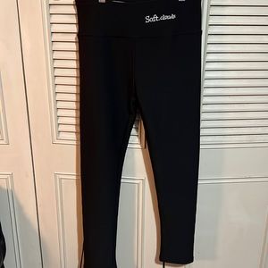 Soft Clouds Fuzzy Lined leggingโs